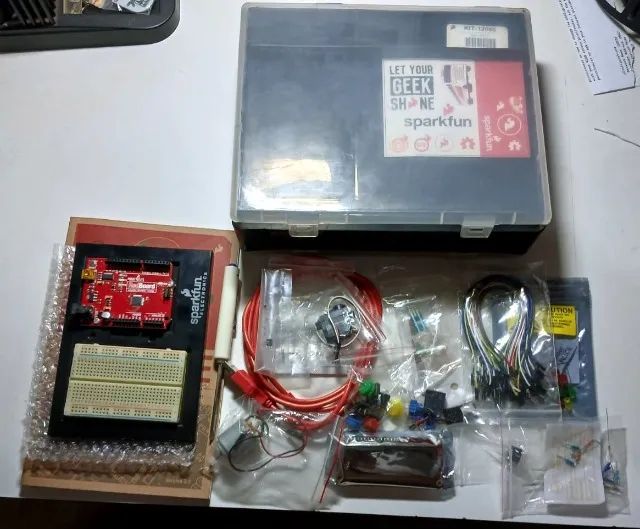 SparkFun Inventor Kit Versão 3.2 (Red Board = Arduino) Sua jornada em Eletrônica e Program - Foto 2