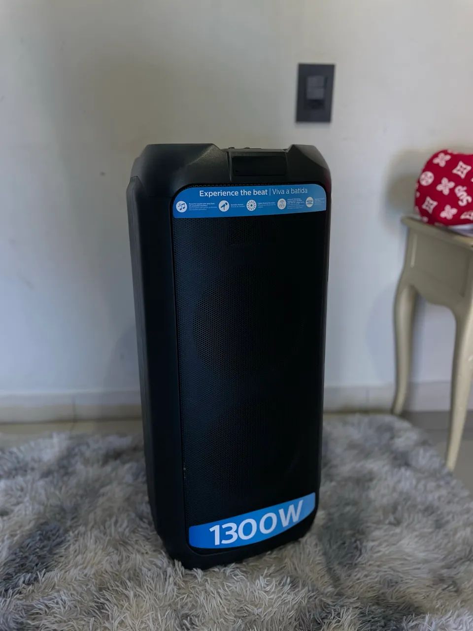 CAIXA DE SOM PHILIPS 1300W (NOVA) - Foto 4