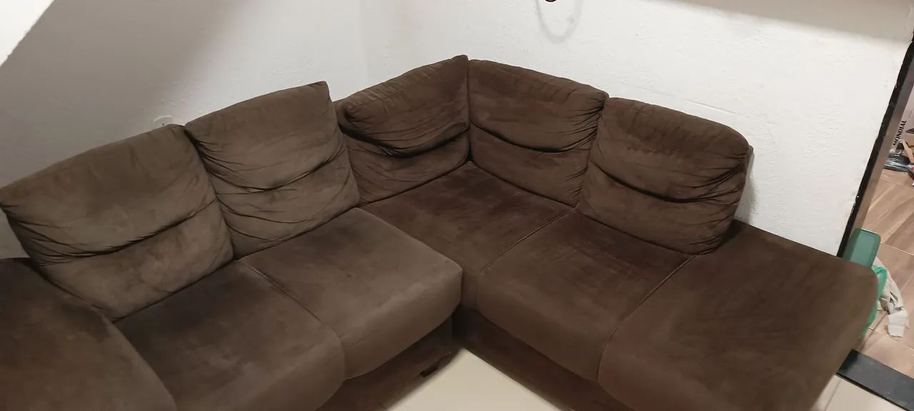 SOFÁ DE CANTO EM FORMATO L - Foto 5