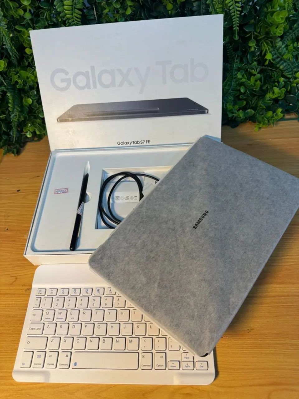 Tablet Samsung Galaxy Tab S7 FE   Modelo SM-T735  128GB 6GB RAM  Cor: preto   - Foto 4