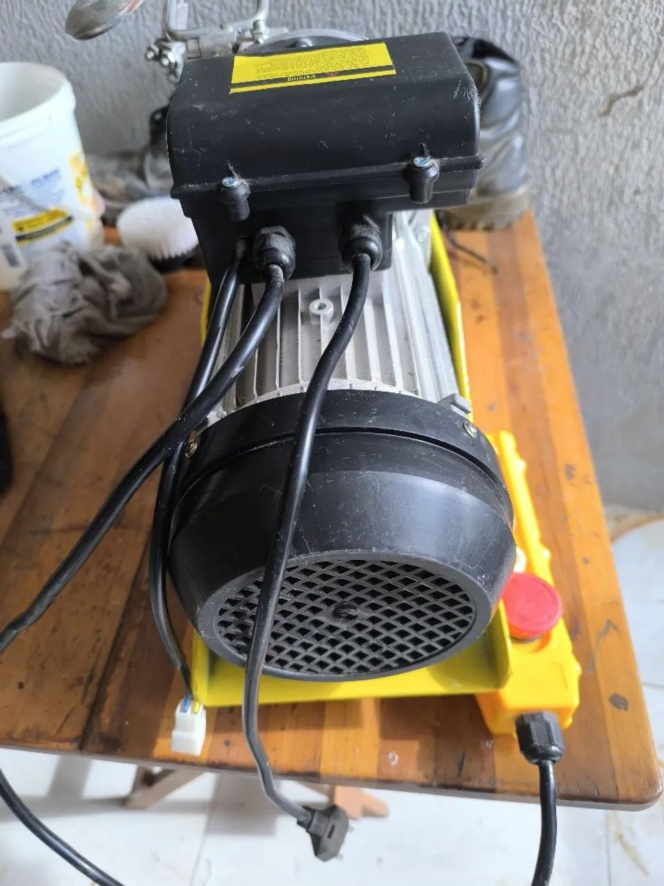 guincho de coluna ,motor elevador carga para mil kg. - Foto 3