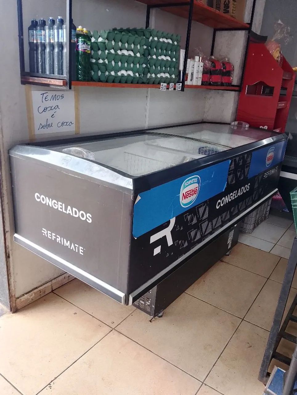 ilha expositora para congelados Refrimate