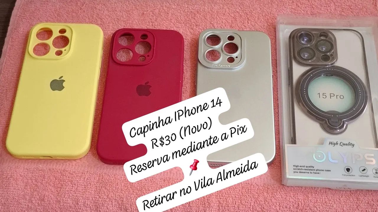 CAPA P/ CELULAR Iphone 14(Novo