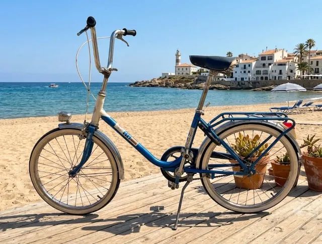 Bicicleta antiga BH Espanhola 