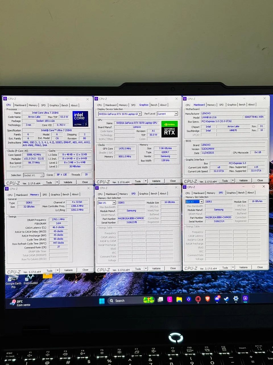 Notebook Lenovo Intel 7 RTX5070 - Foto 4