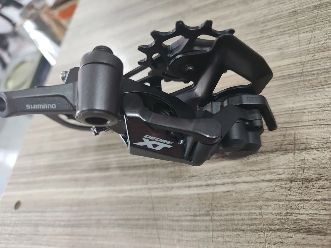 CAMBIO TRASEIRO SHIMANO DEORE XT 12V ORIGINAL  - Foto 4