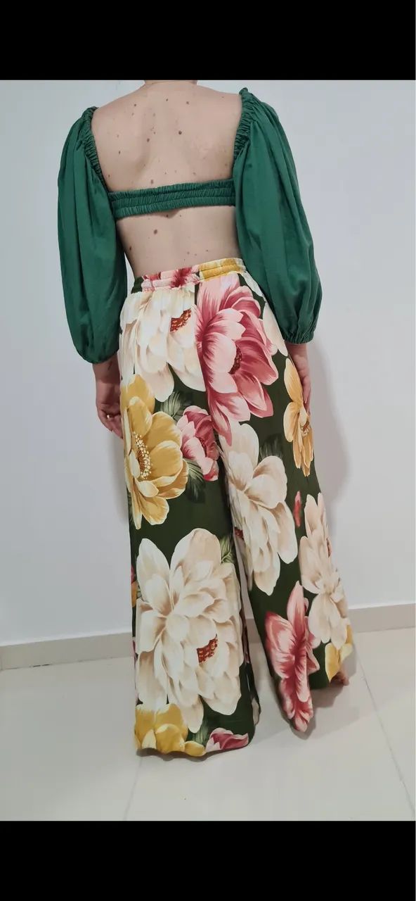 Calça pantalona farm - Foto 2