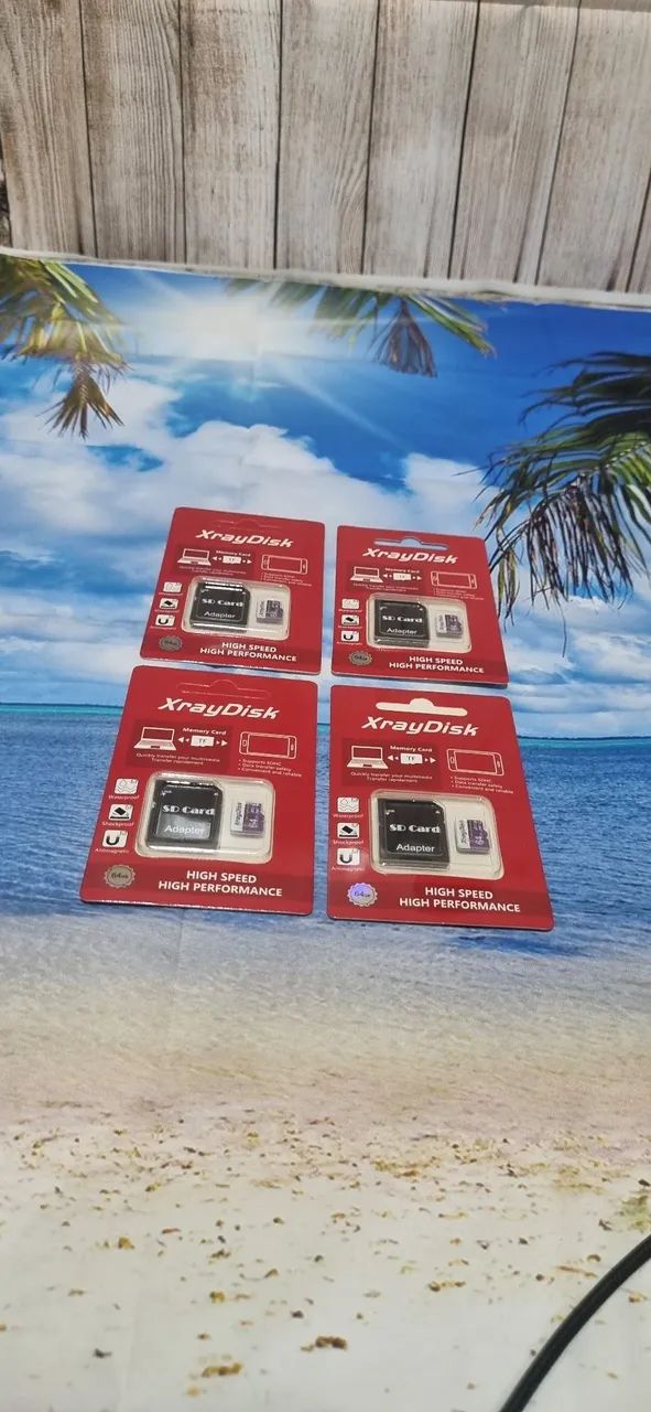 3 unids Cartão SD ORIGINAL XRayDisk 64Gb