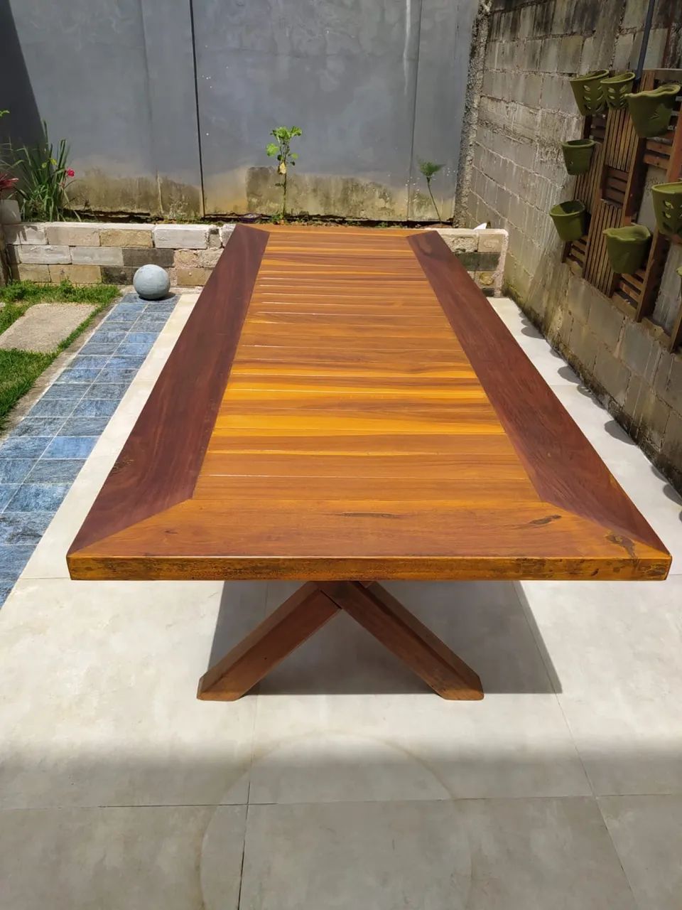Mesa de madeira maciça - Foto 2