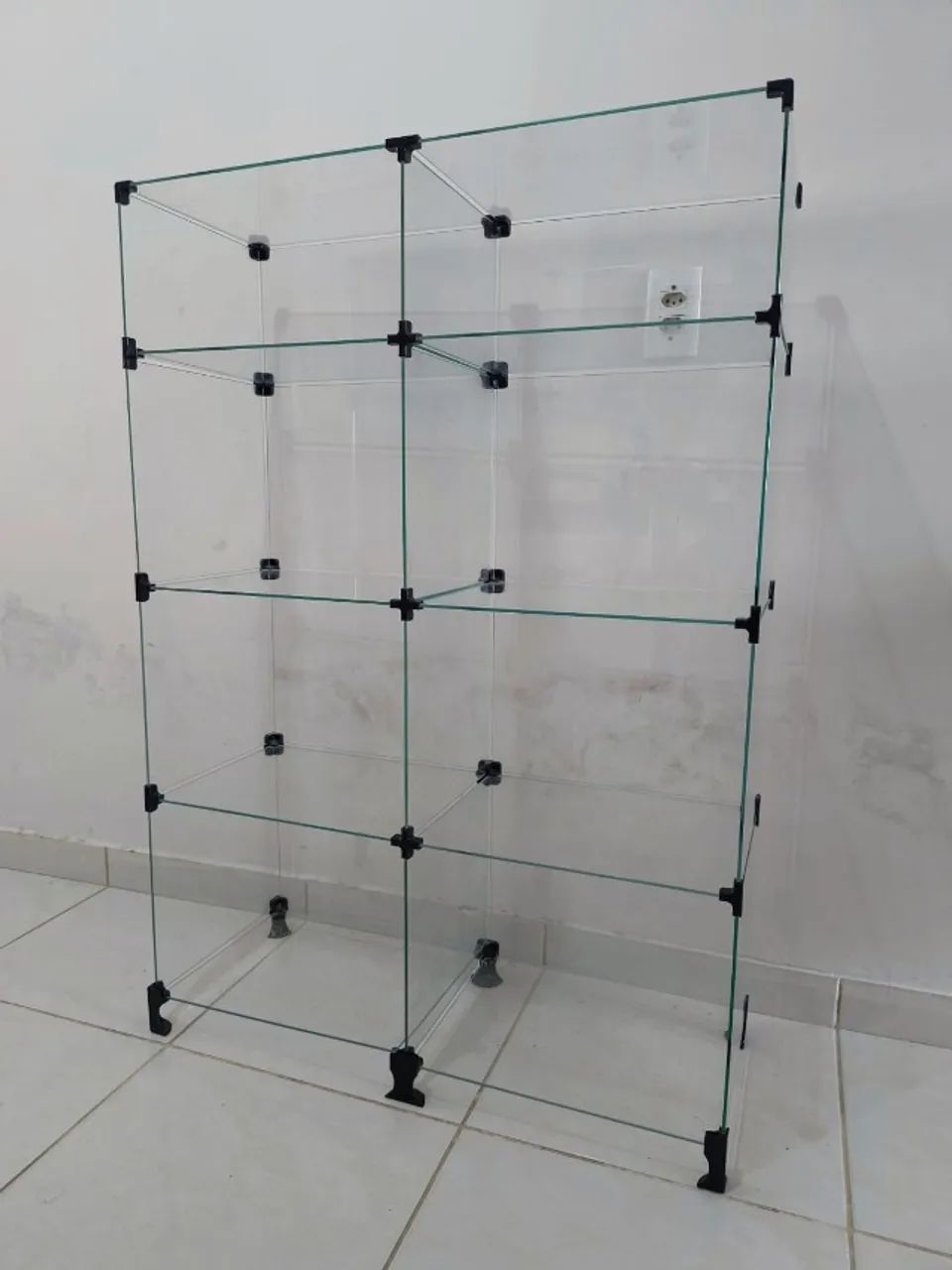 Expositor de Vidro Modular - Excelente Estado - Foto 4