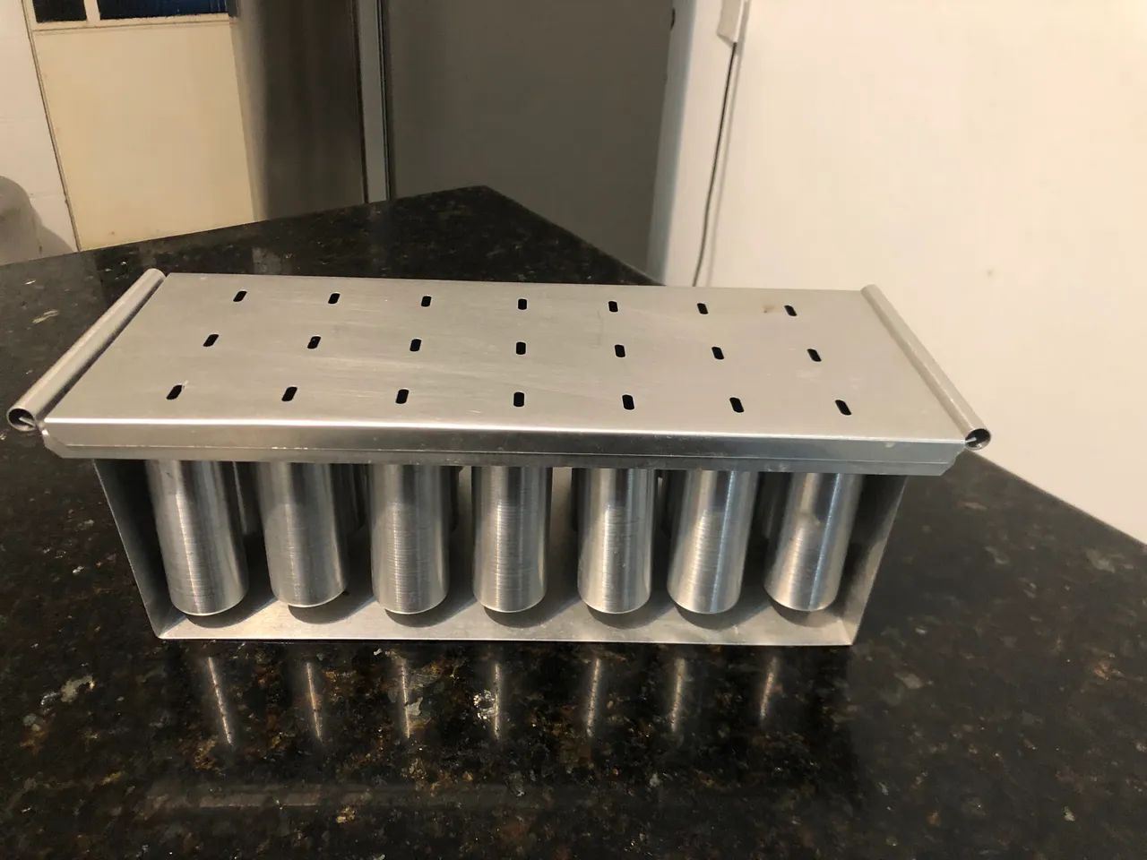 Forma De Alumínio Picolé Redondo 21 cavidades - Foto 3