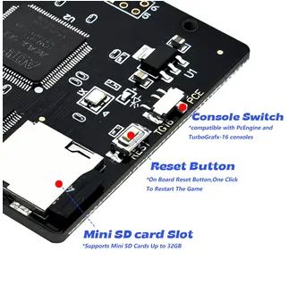cartucho multi jogos turbo grafix, pc engine - Foto 3