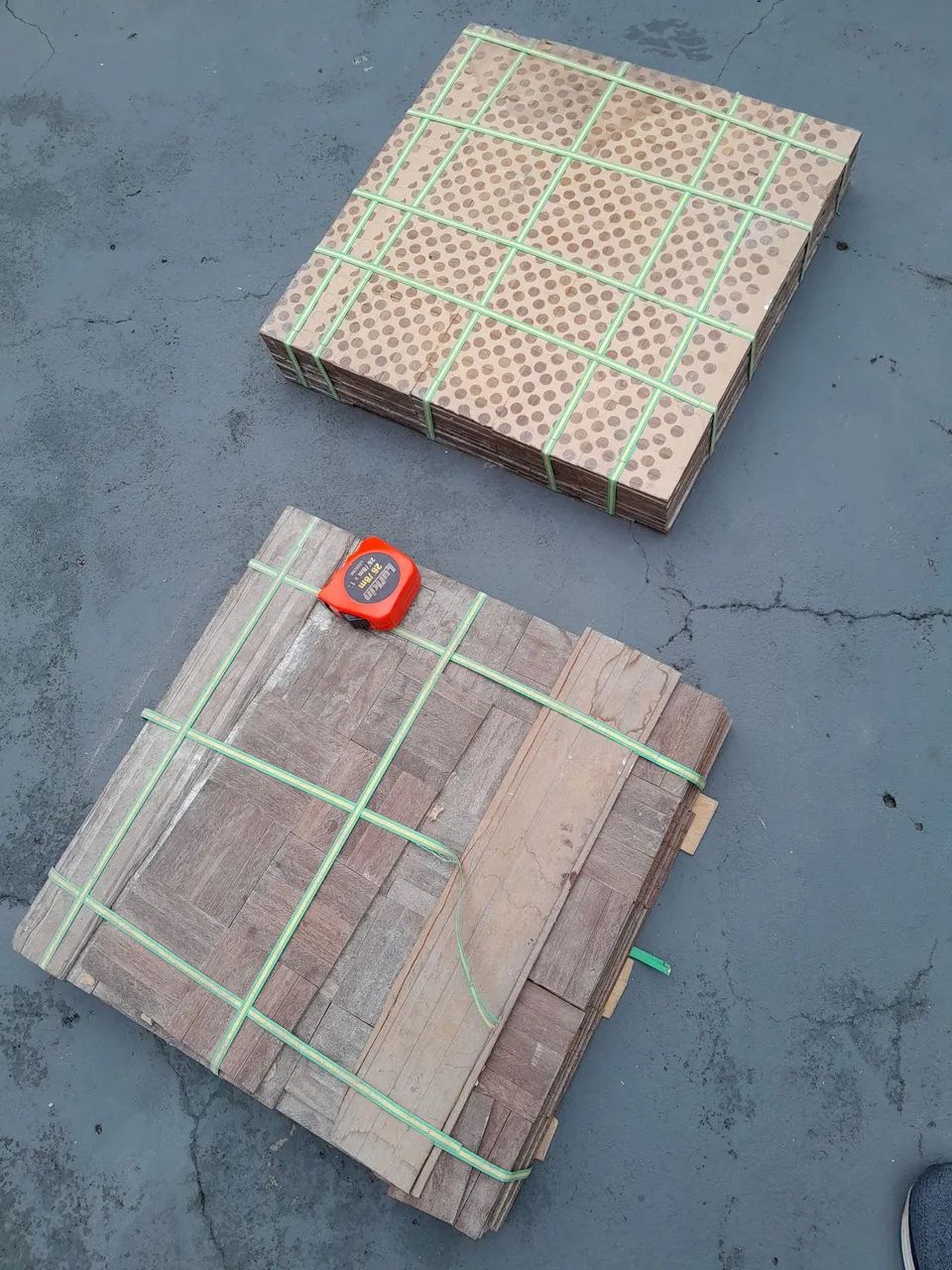 Piso madeira antigo - Parquet de Ipê - 5,5m2