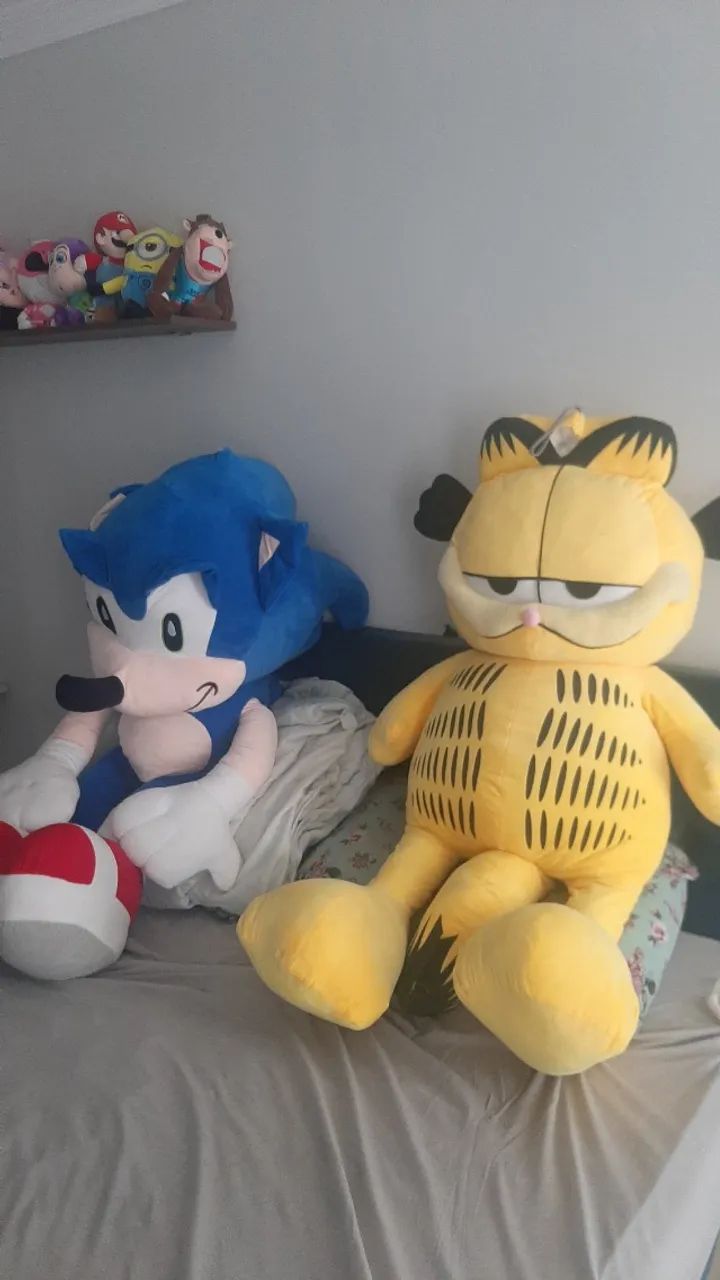 Ursos gigantes sonic e garfield  - Foto 3