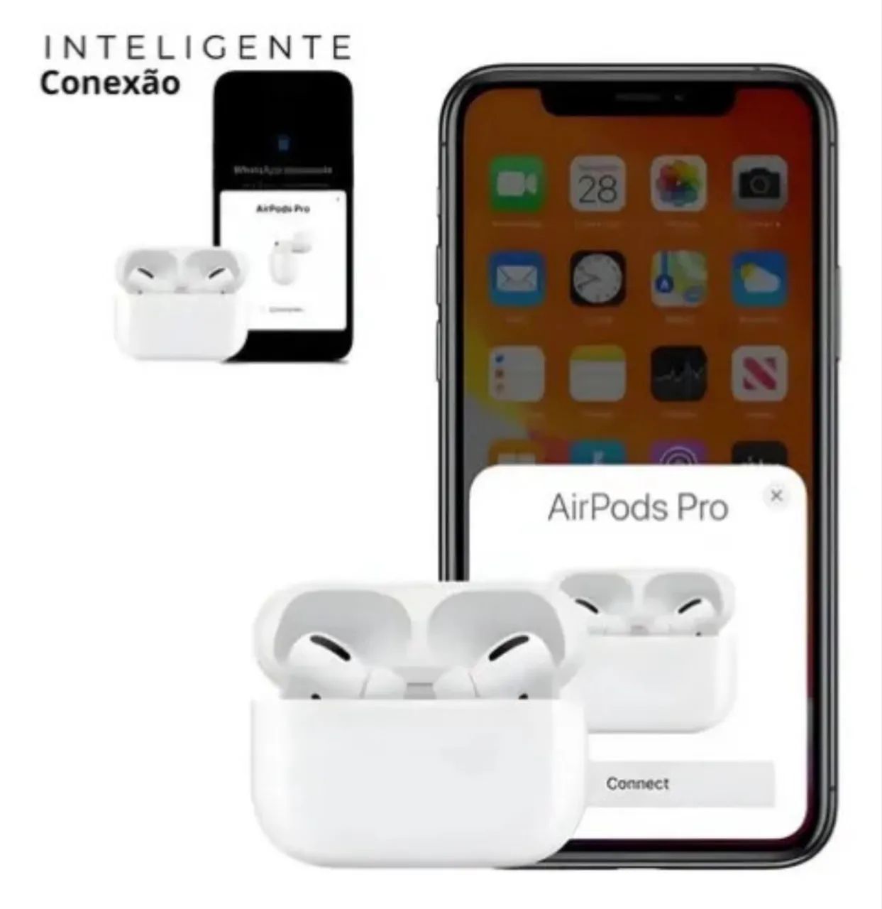 Fone Air Pods Pro c/ Bluetooth