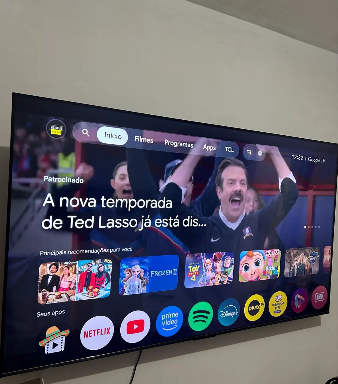 ? TV TCL 65" QLED 4K (C655) - Impecável! Praticamente Nova - Foto 4
