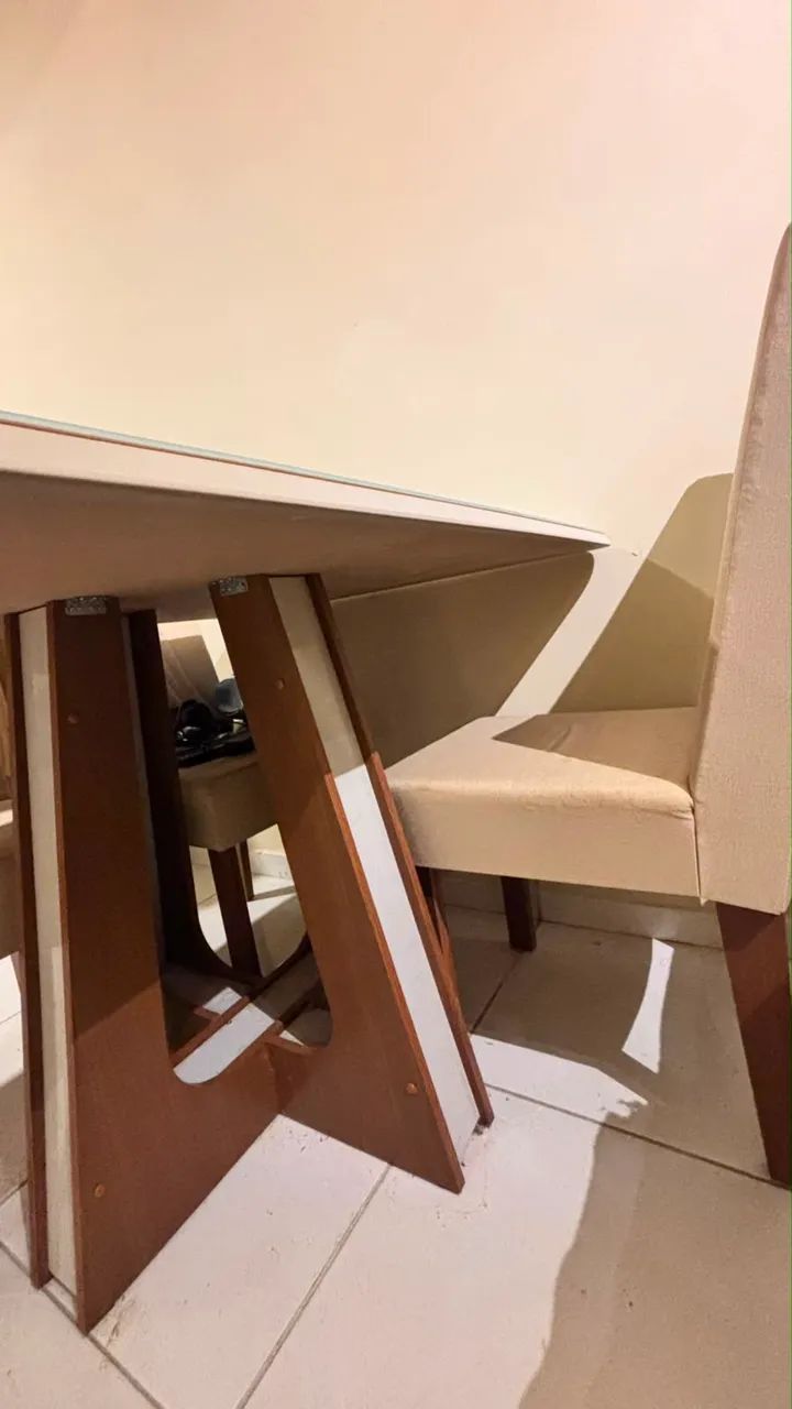 MESA DE JANTAR 4 CADEIRAS - Foto 4