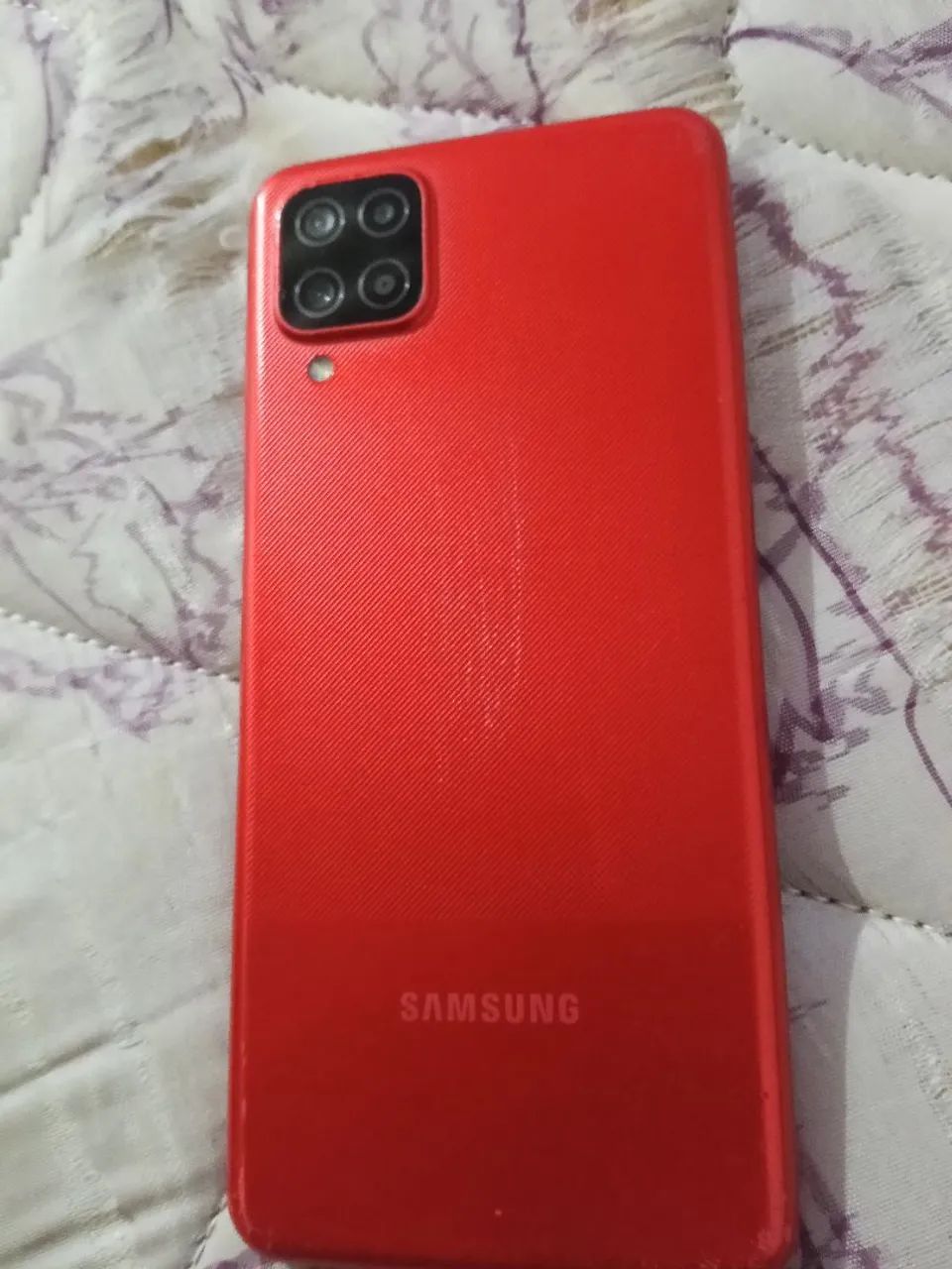 Vendo celular Samsung Galaxy a12 vermelho  - Foto 3