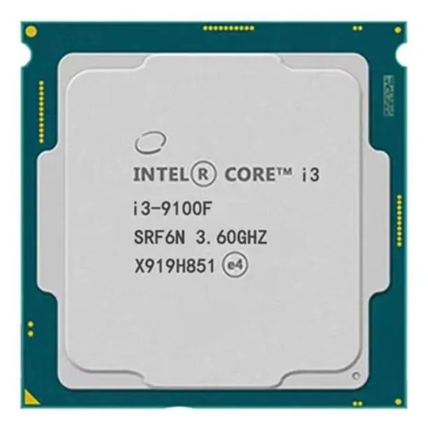 Intel core i3 9100f 3.60ghz 4 núcleos para Desktop 