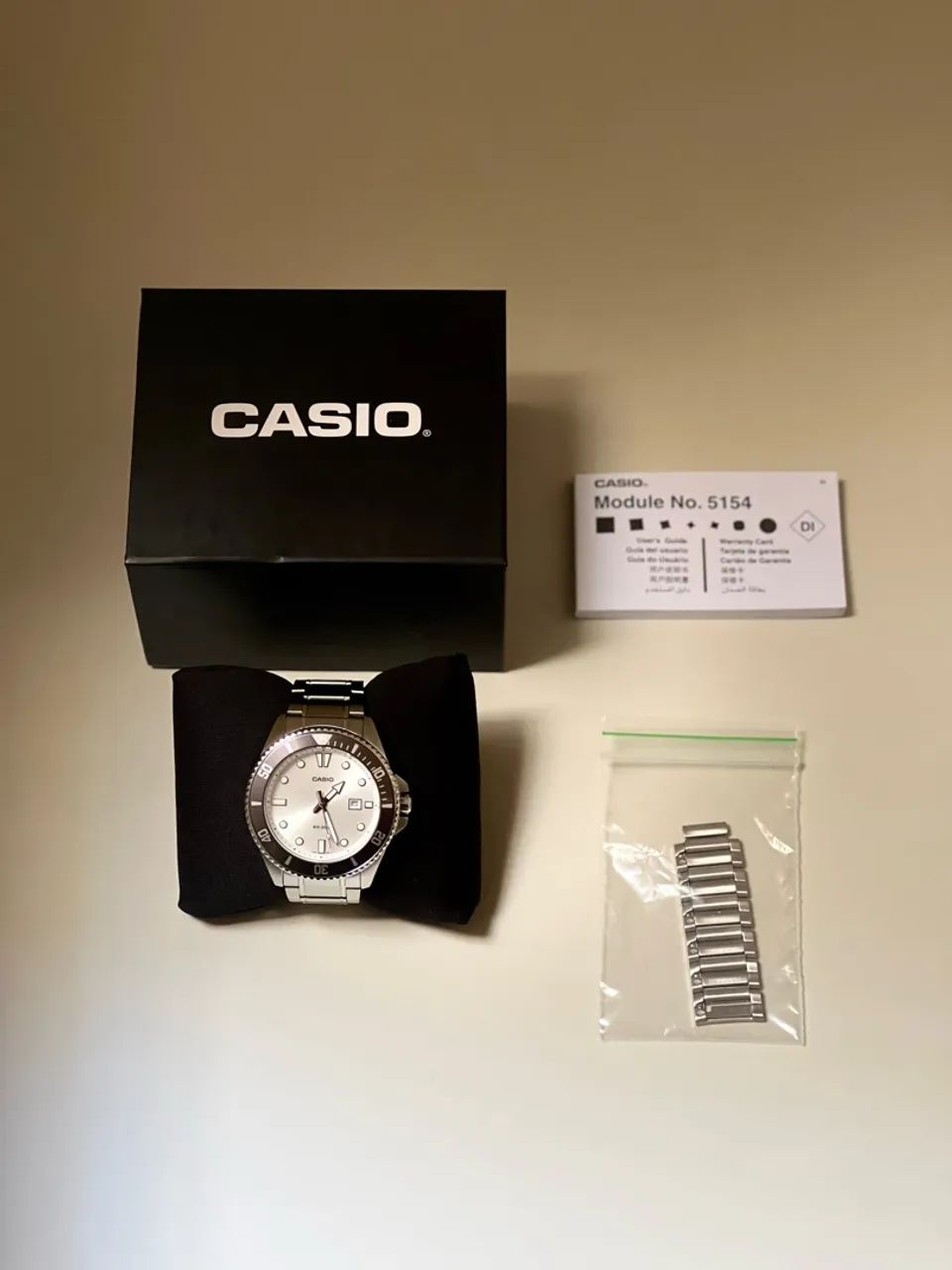 Casio Duro MDV-107D-7AVDF 200M Original Completo Pouquíssimo Uso - Foto 4