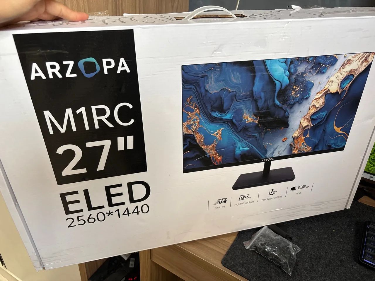 Monitor 27 ? 2560x1440 180hz IPS 1ms - Foto 2