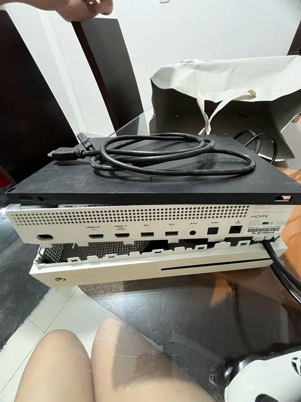 Xbox One S com defeito 