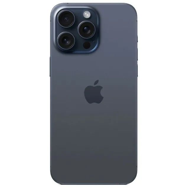 iPhone 15 Pro Max 256GB Titânio Azul - Sem riscos - Caixa e capa
