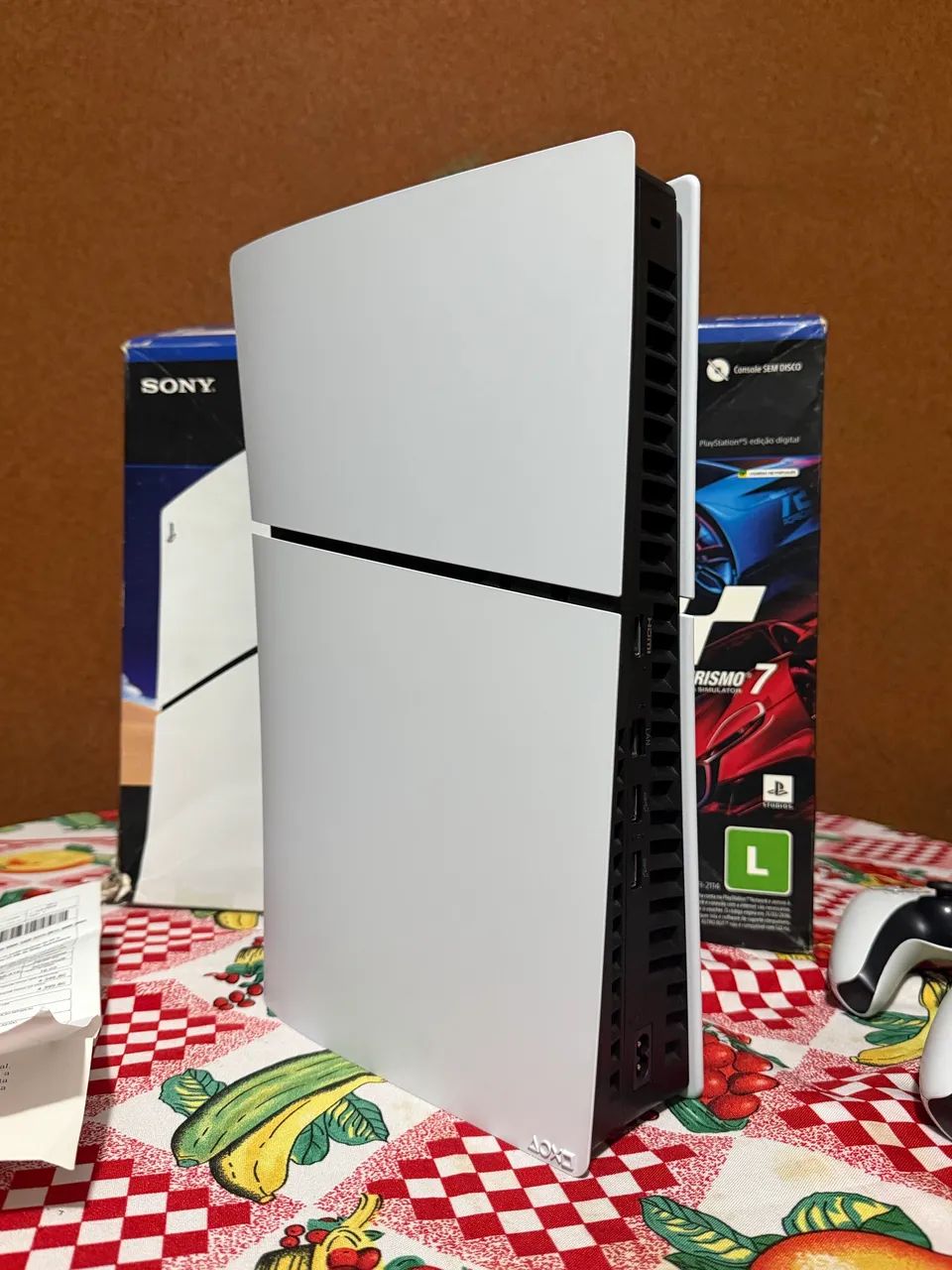 Ps5 slim digital com 2 controles - Foto 4