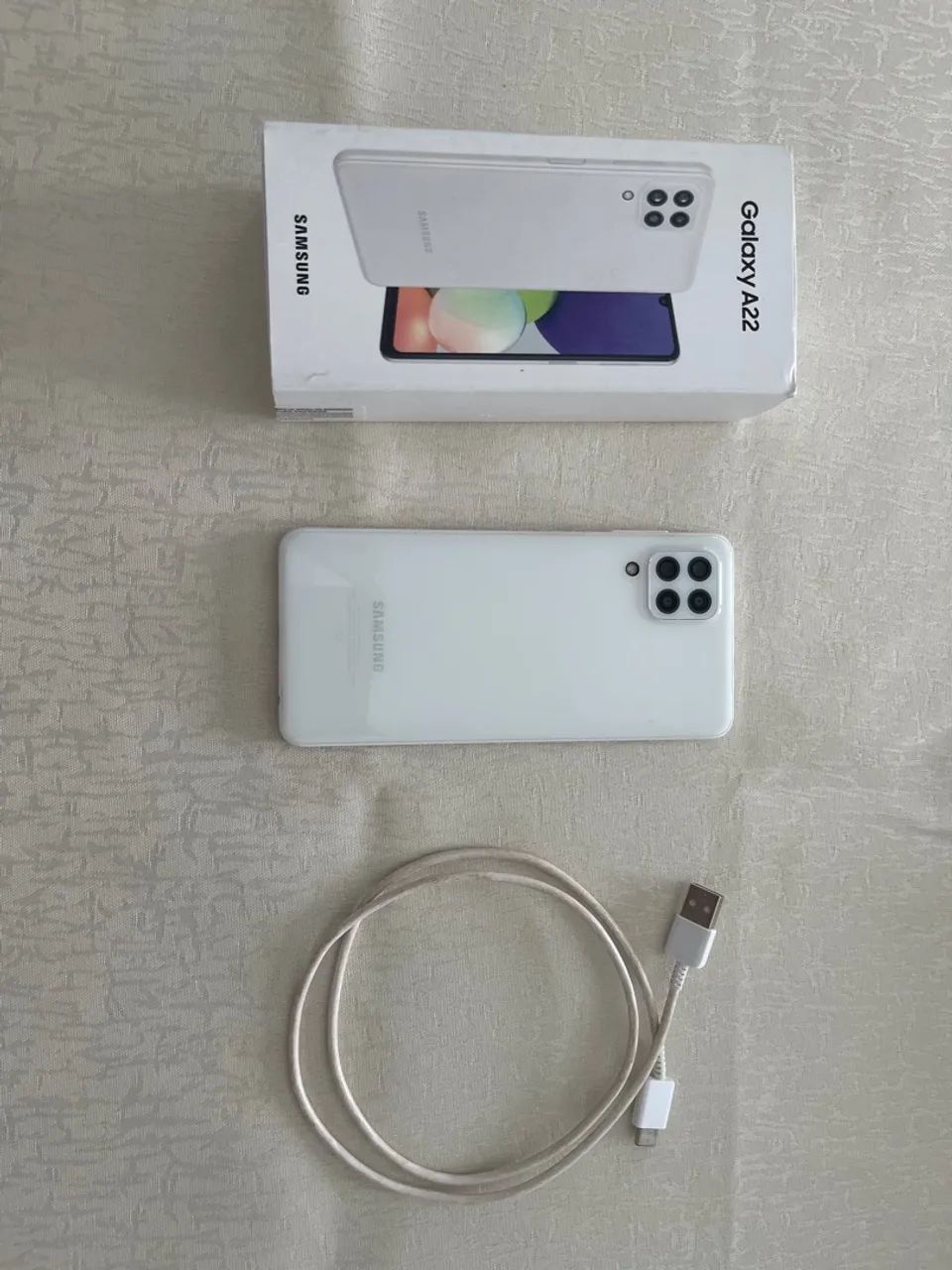 Samsung Galaxy A22 4G 128GB + Caixa e Cabo Original  - Foto 2