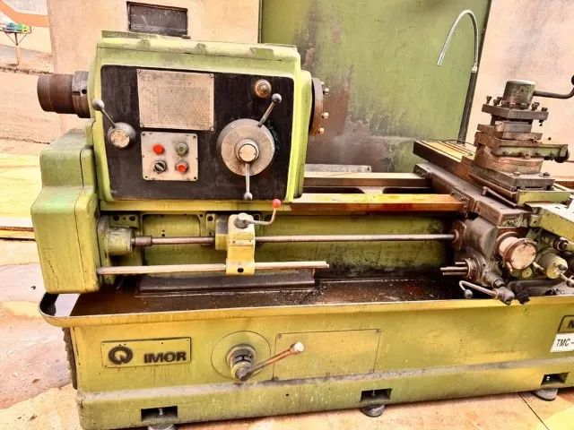 Torno mecânico Imor Romi MHR, 4 pol no eixo árvore, 650x1500 mm SOMENTE VENDA - Foto 2