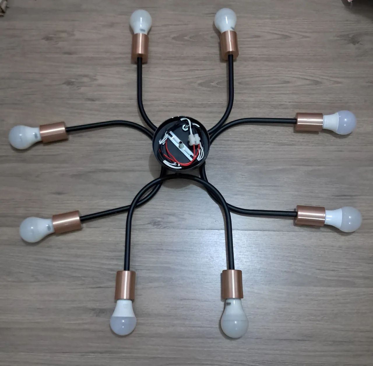 Lustre Plafon Sputinick para lâmpadas e27
