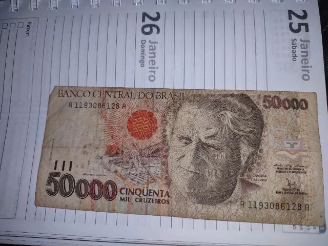 Notas antigas item de colecionador  - Foto 2