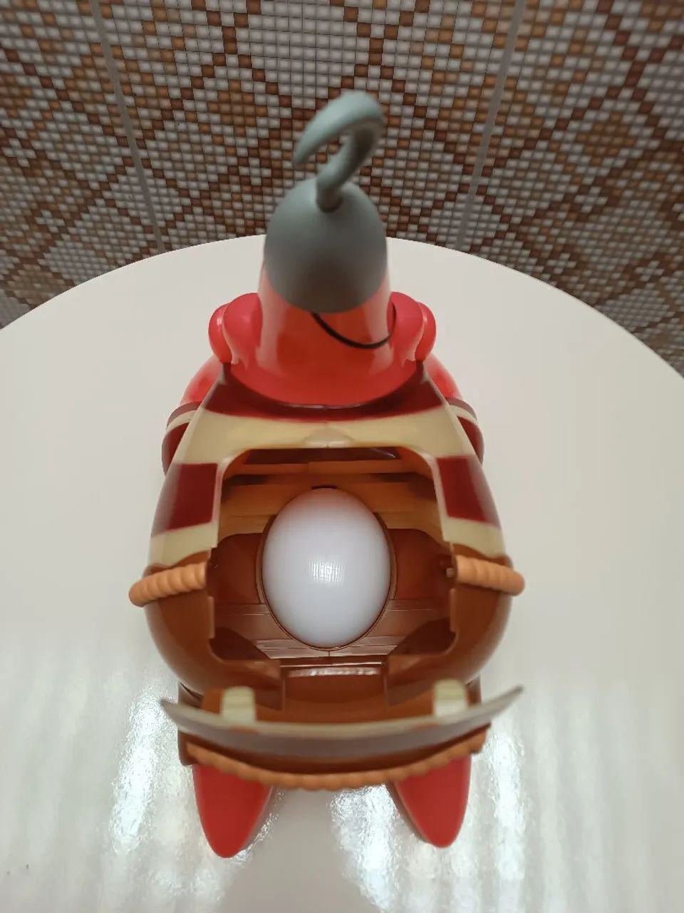 Balde de Pipoca Patrick Original com LED Filme Bob Esponja: Em Busca da Calça Quadrada - Foto 5