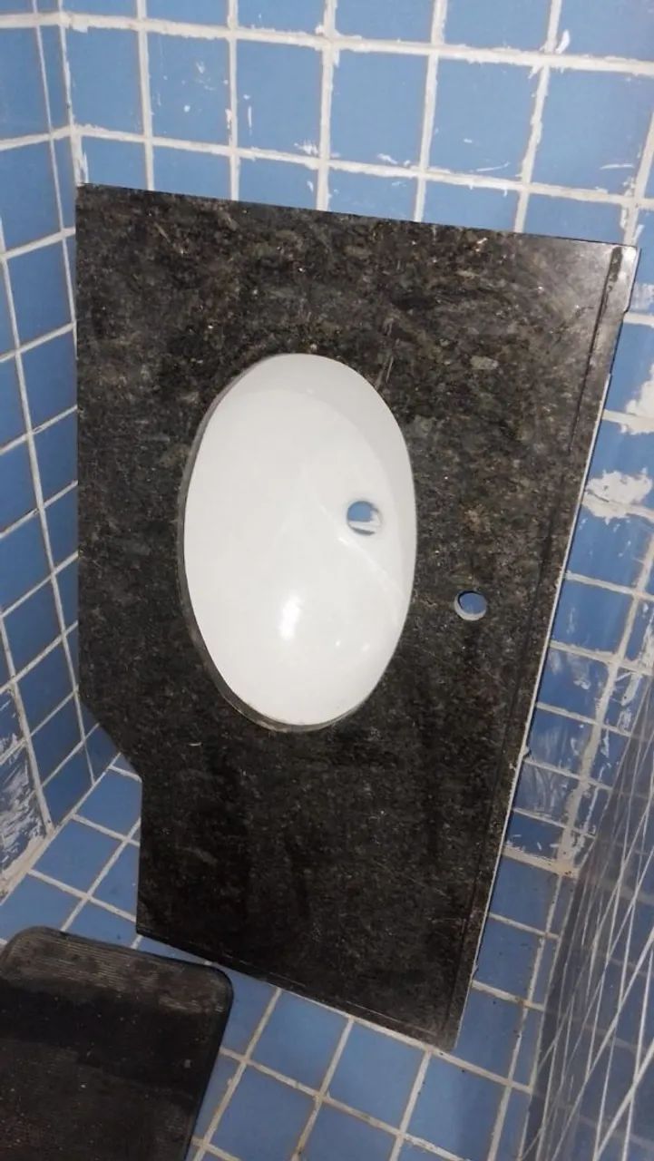 Bancada de Banheiro em Mármore