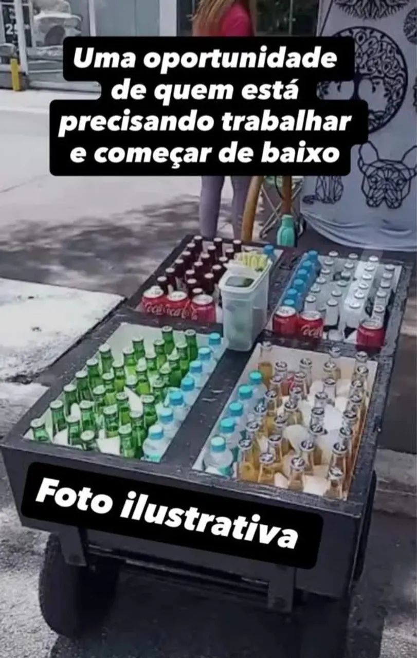 Carrinho de bebidas
