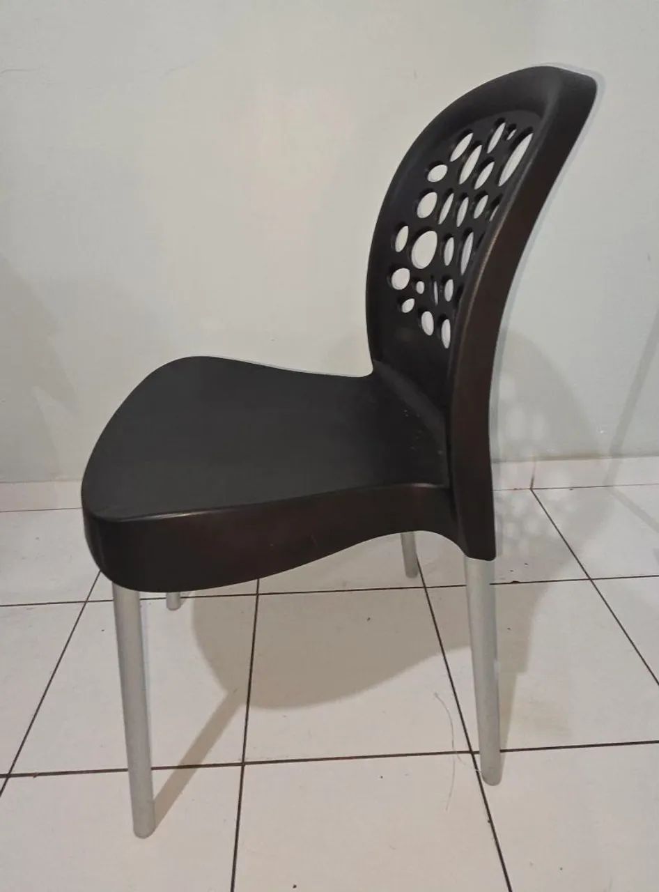 MESA COM TAMPO DE VIDRO 6 LUGARES - Foto 5
