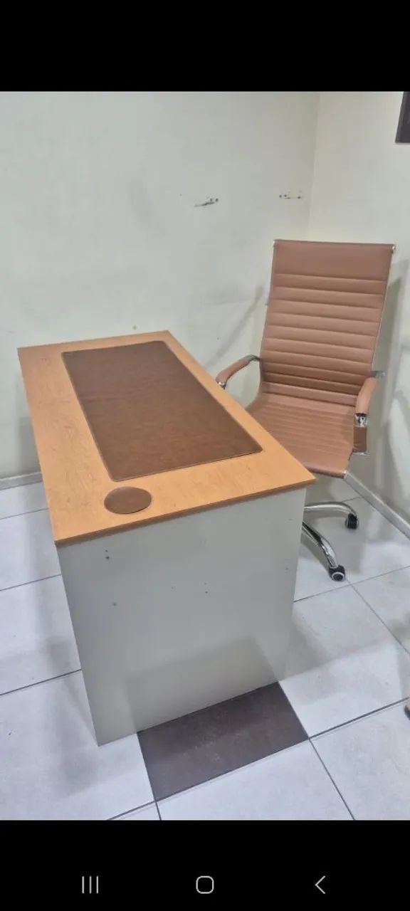 Birô e cadeira