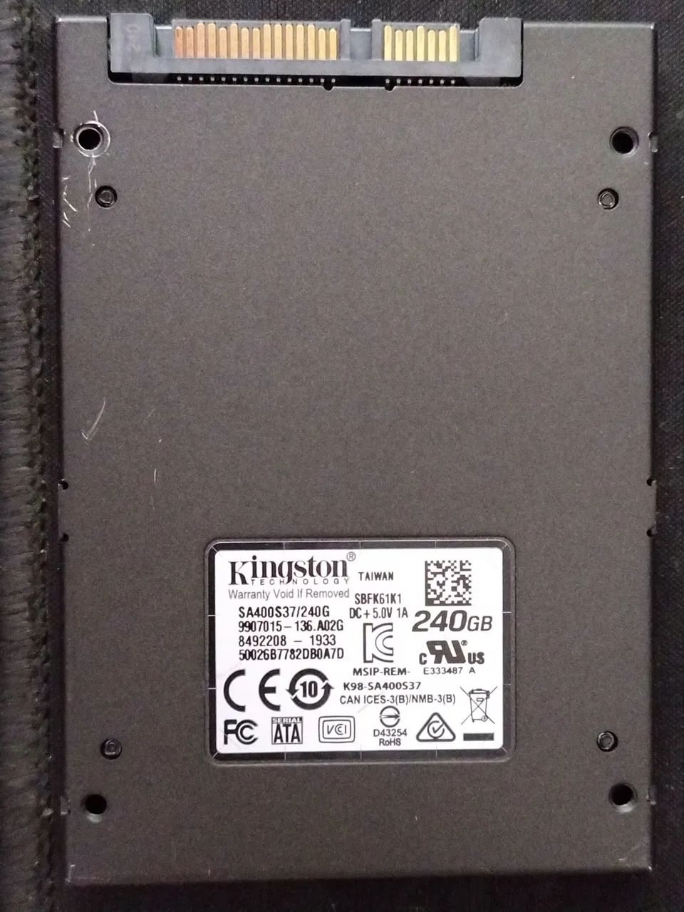  Kingston 240G original. - Foto 3