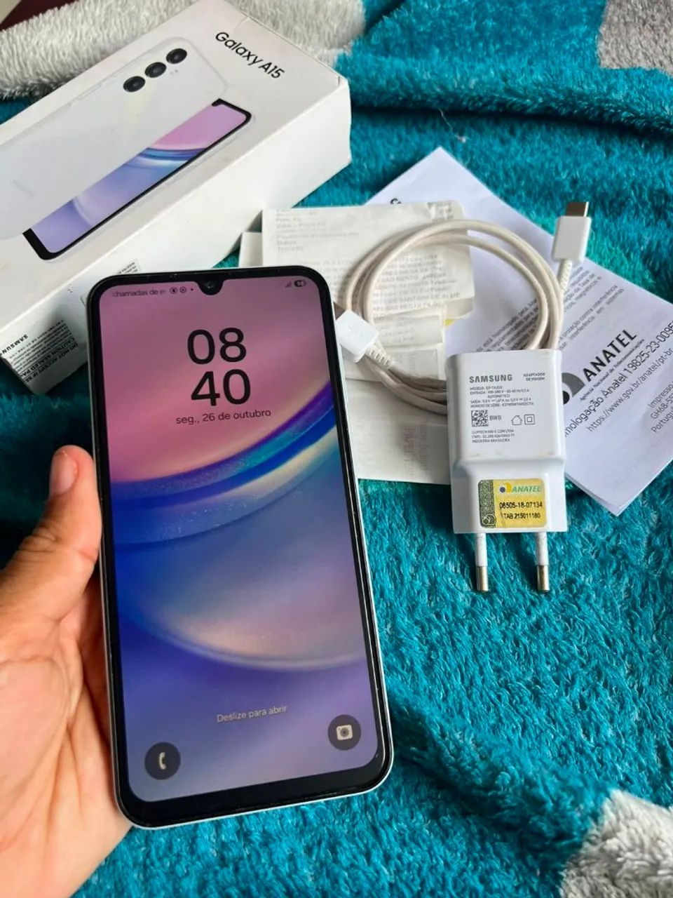 Samsung A15 256Gb Completo Com Nota  - Foto 3