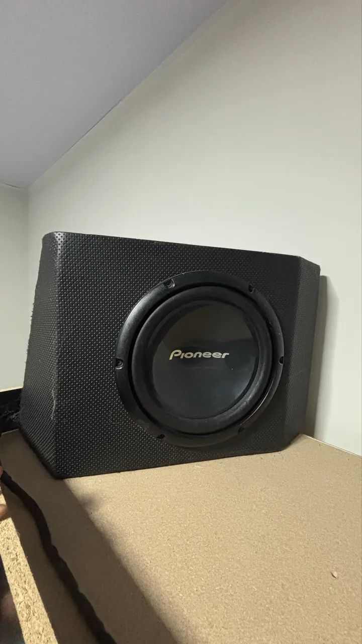 SUBWOOFER PIONEER + MÓDULO + CABOS - Foto 4