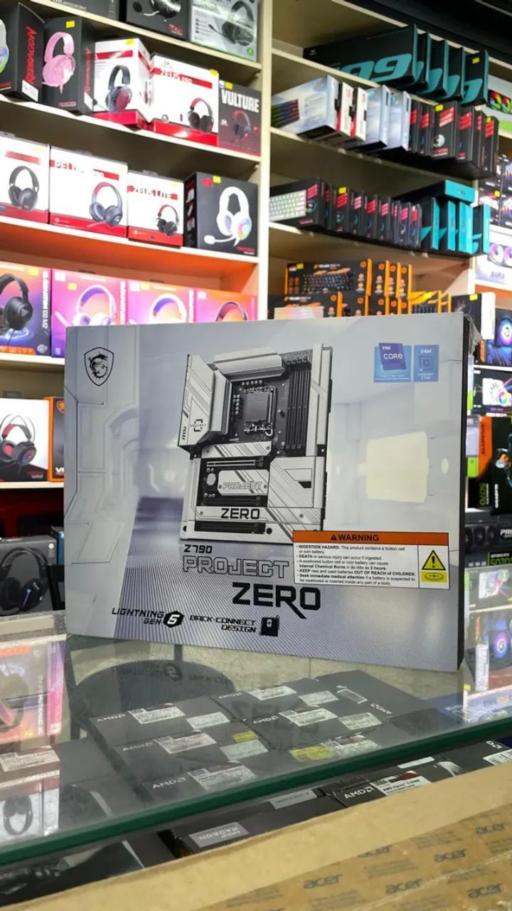 Placa Mãe MSI B760M PROJECT ZERO - Nova | KLS Informática