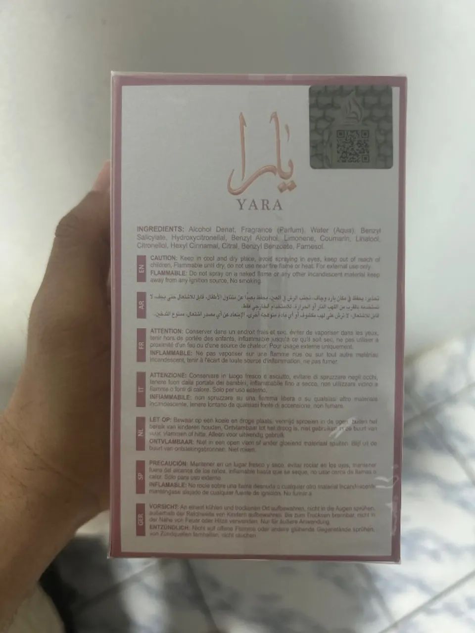 YARA ELIXIR 100ml - ORIGINAL