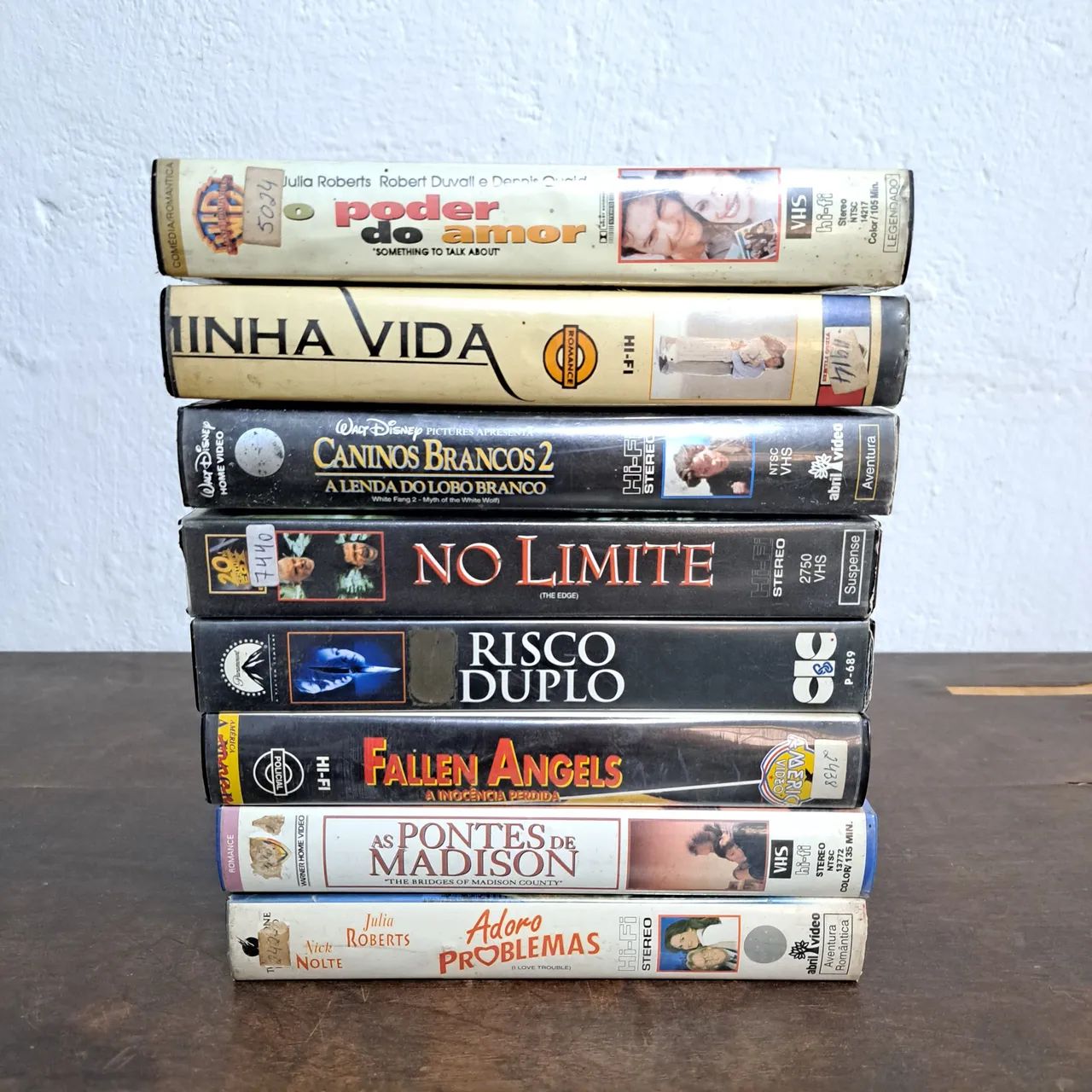 Fitas VHS Lote com 8 filmes Diversos - Foto 3