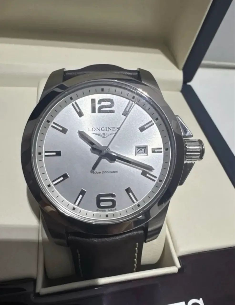 Relógio Longines Conquest Quartz L37604765 - Foto 4