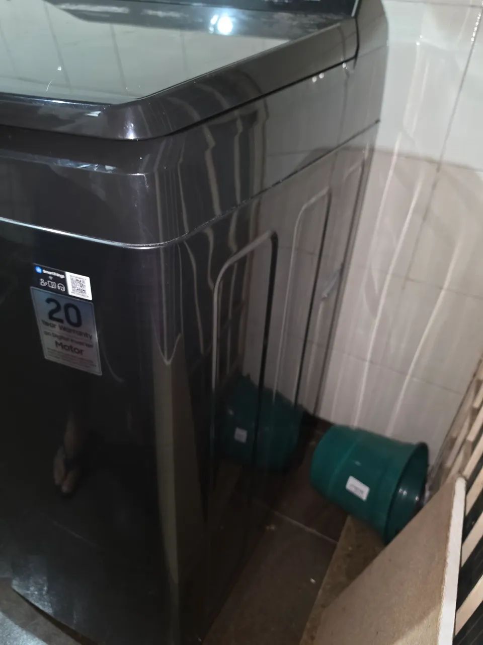 Lava roupas samsung 17 KG black - Foto 3