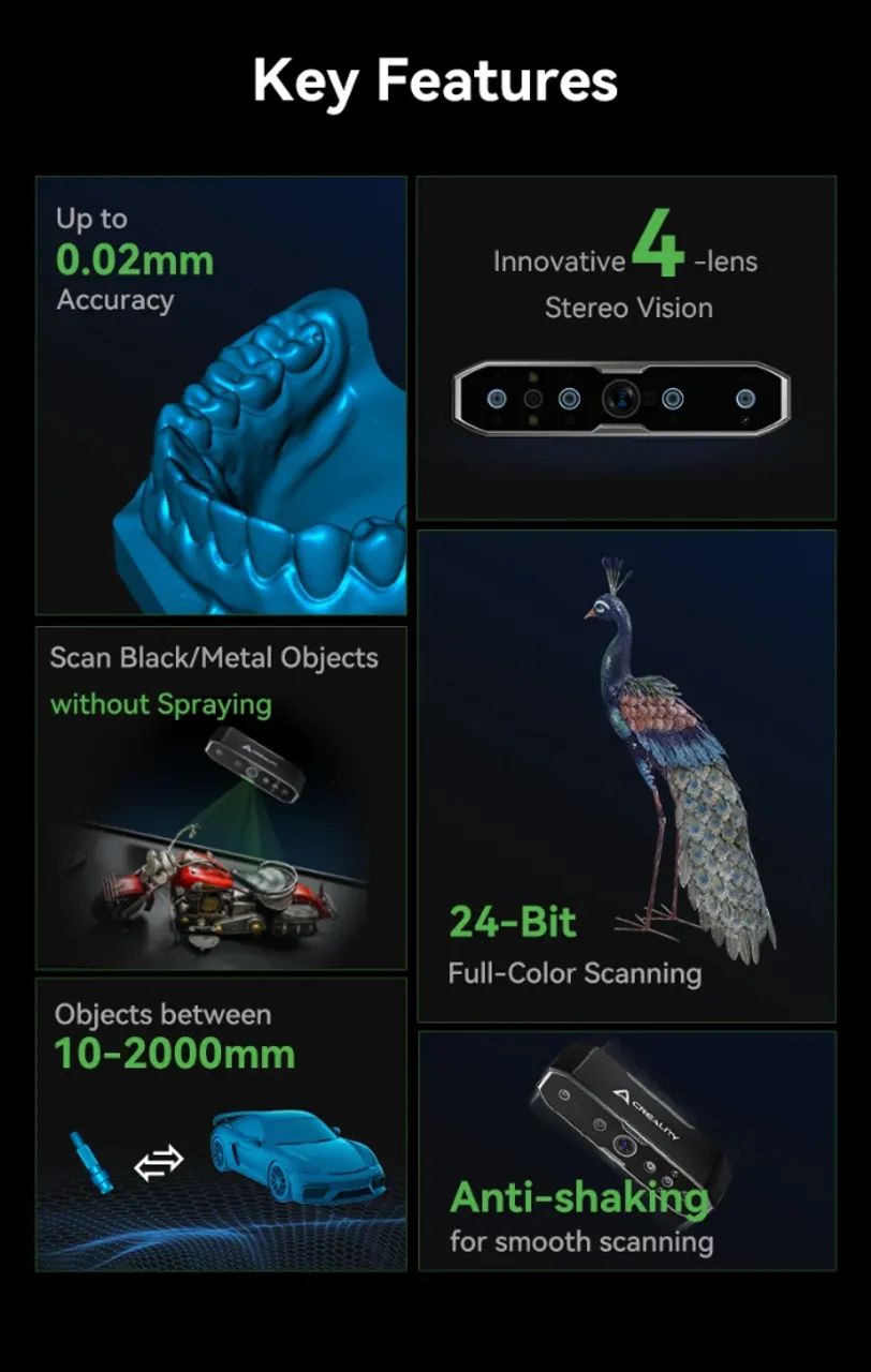 Scanner 3D - Creality Otter - Foto 2