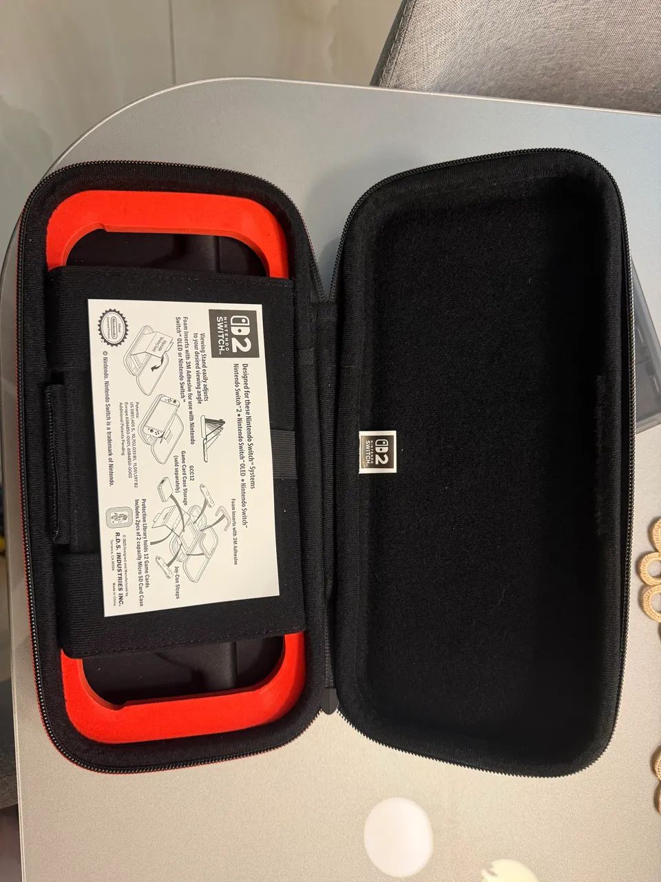 Case de Nintendo Switch 2 + Case de Jogos