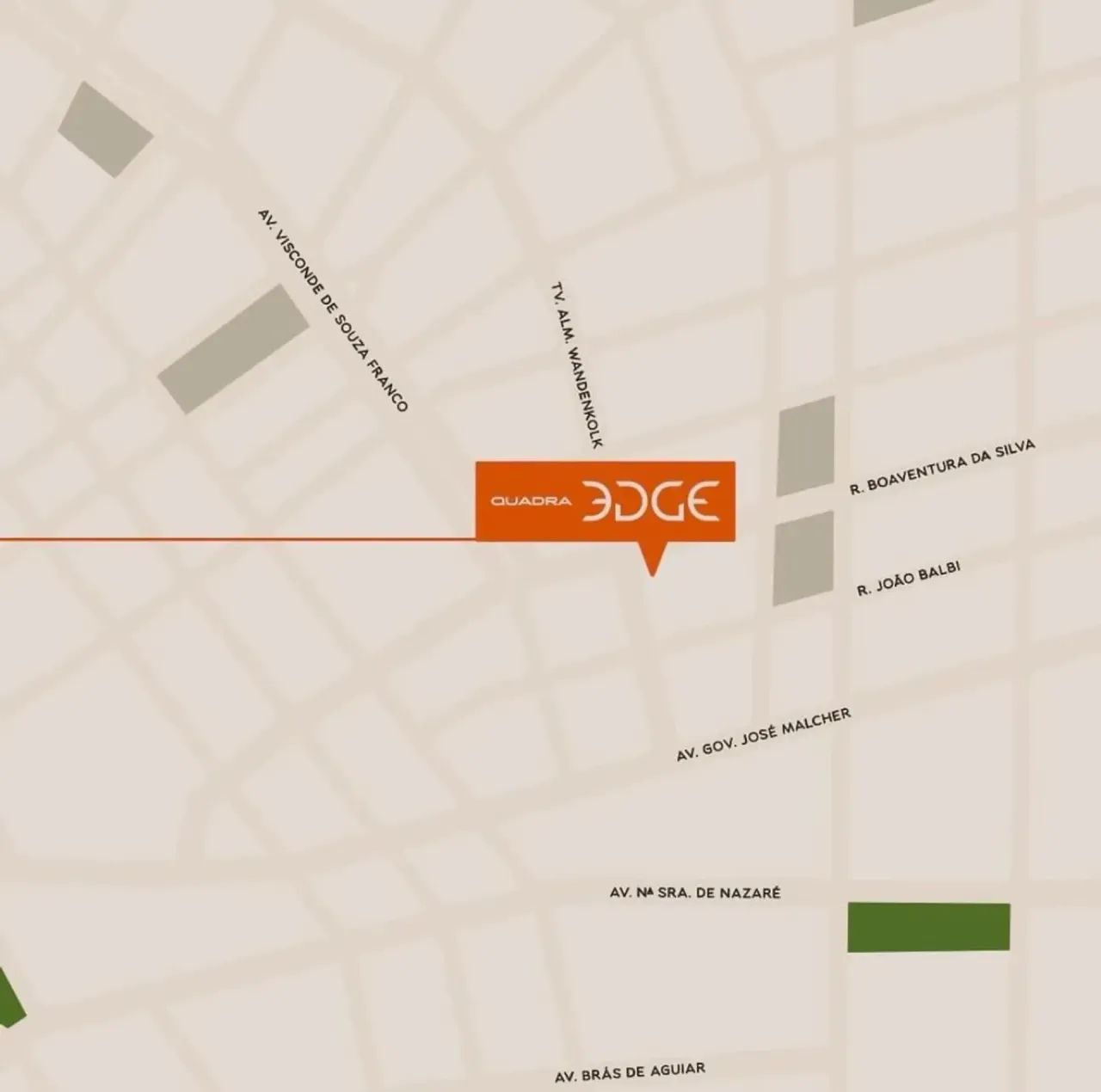 Quadra Edge tem 32 m² em Nazaré - Belém  PA - Foto 4