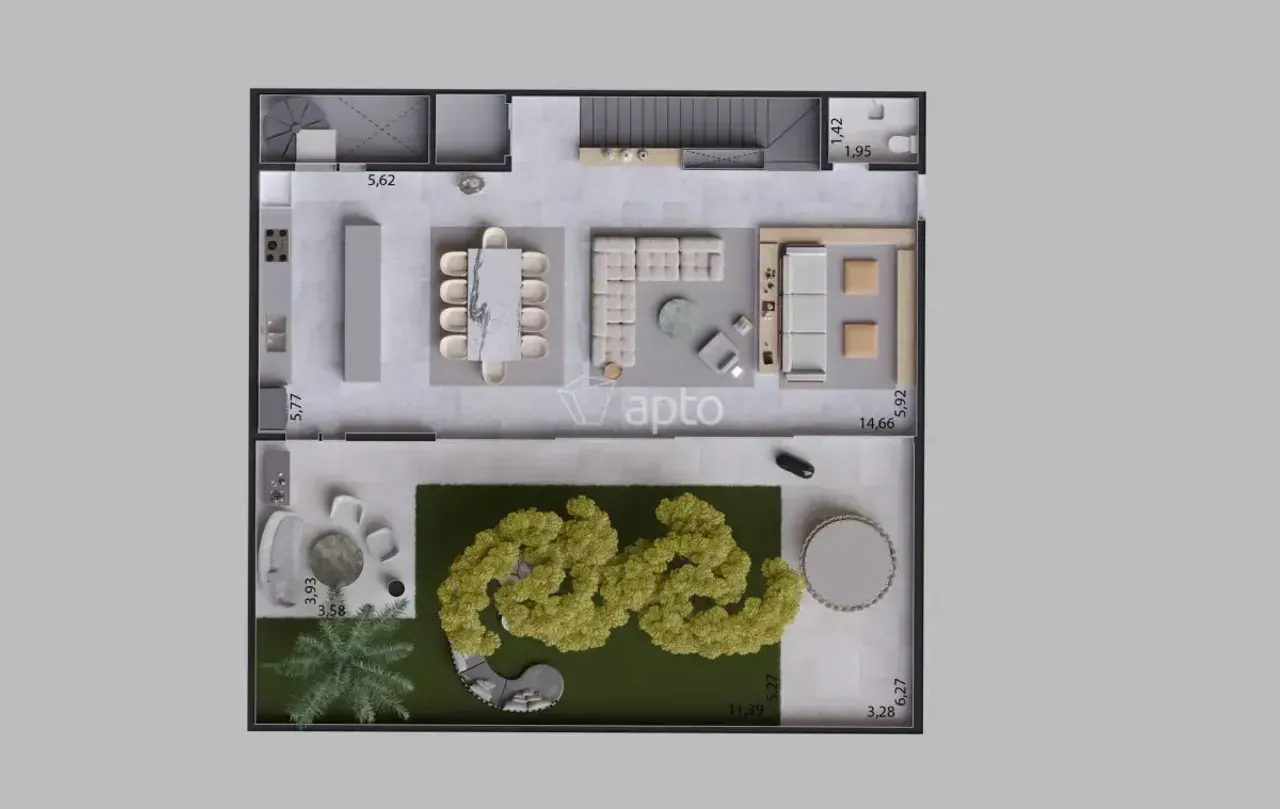 PLANTA 603m²