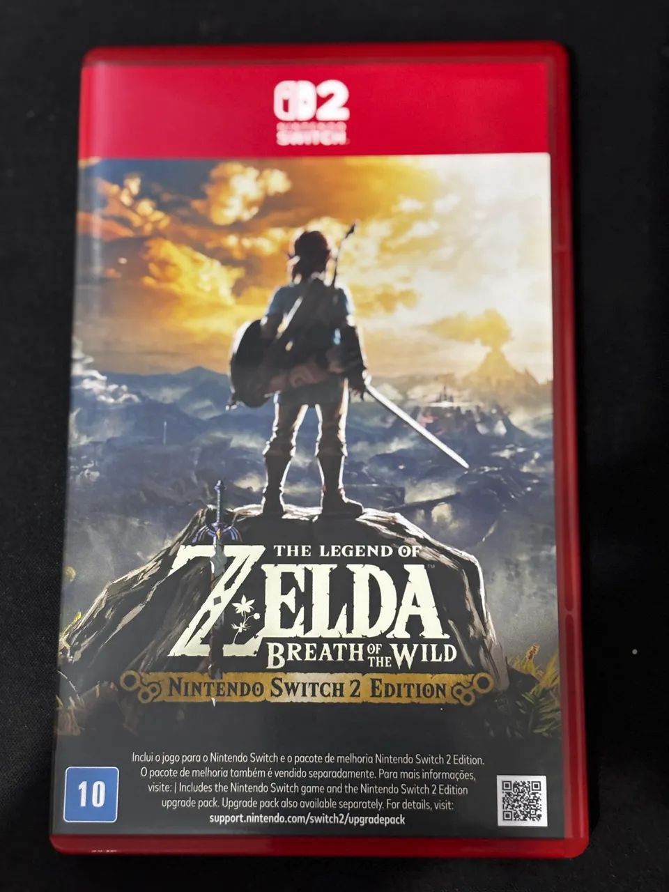 Zelda Breath of the Wild - Nintendo Switch 2 - Jogos de Vídeo Game
